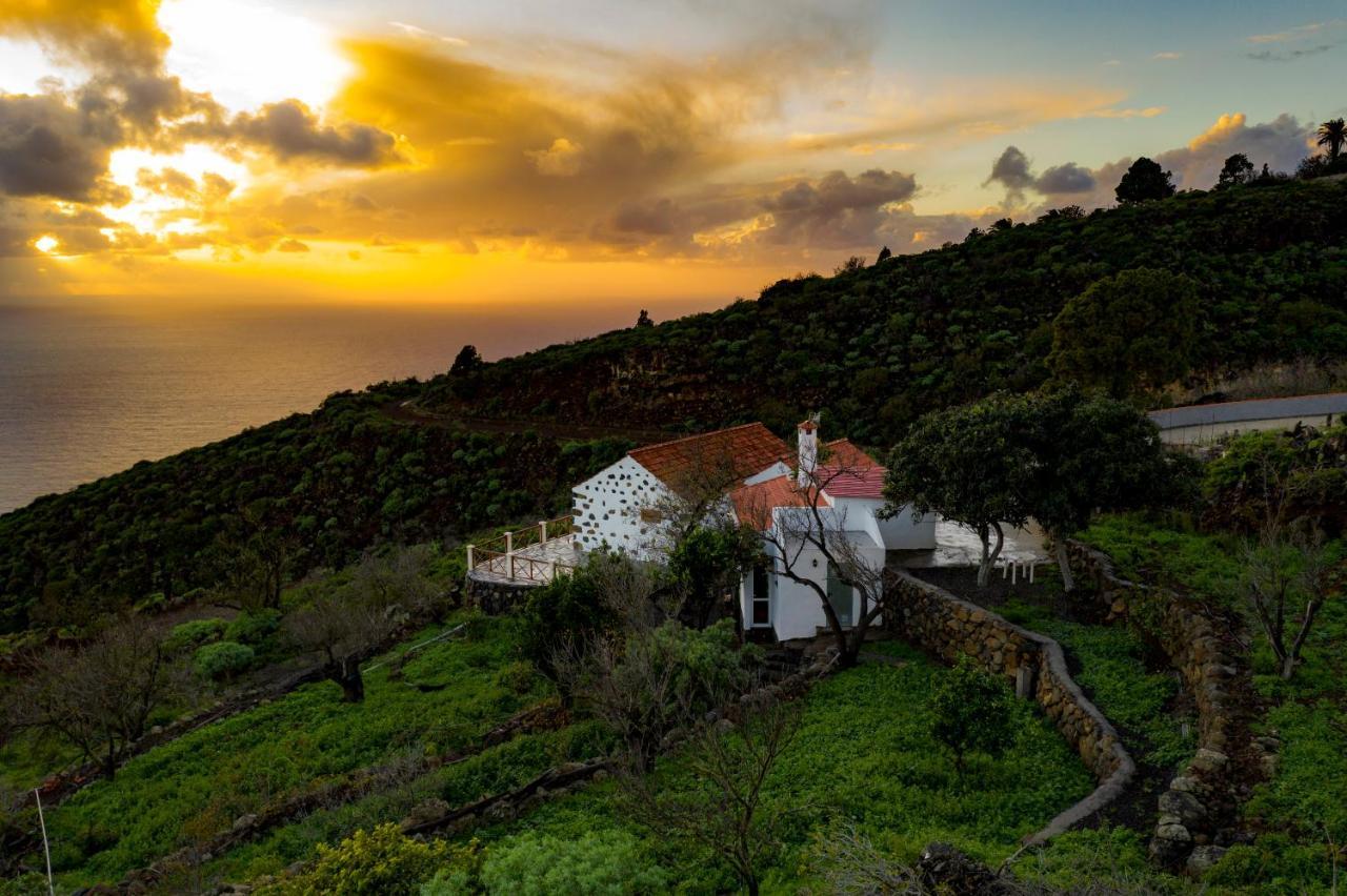 "Villa Servanda " - Relax, Nature, Wide Views Of The Sea And A Starry Sky Puntagorda Eksteriør billede
