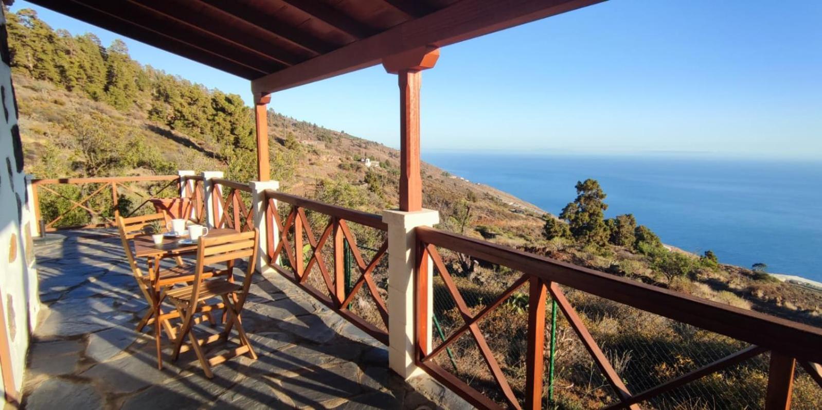"Villa Servanda " - Relax, Nature, Wide Views Of The Sea And A Starry Sky Puntagorda Eksteriør billede